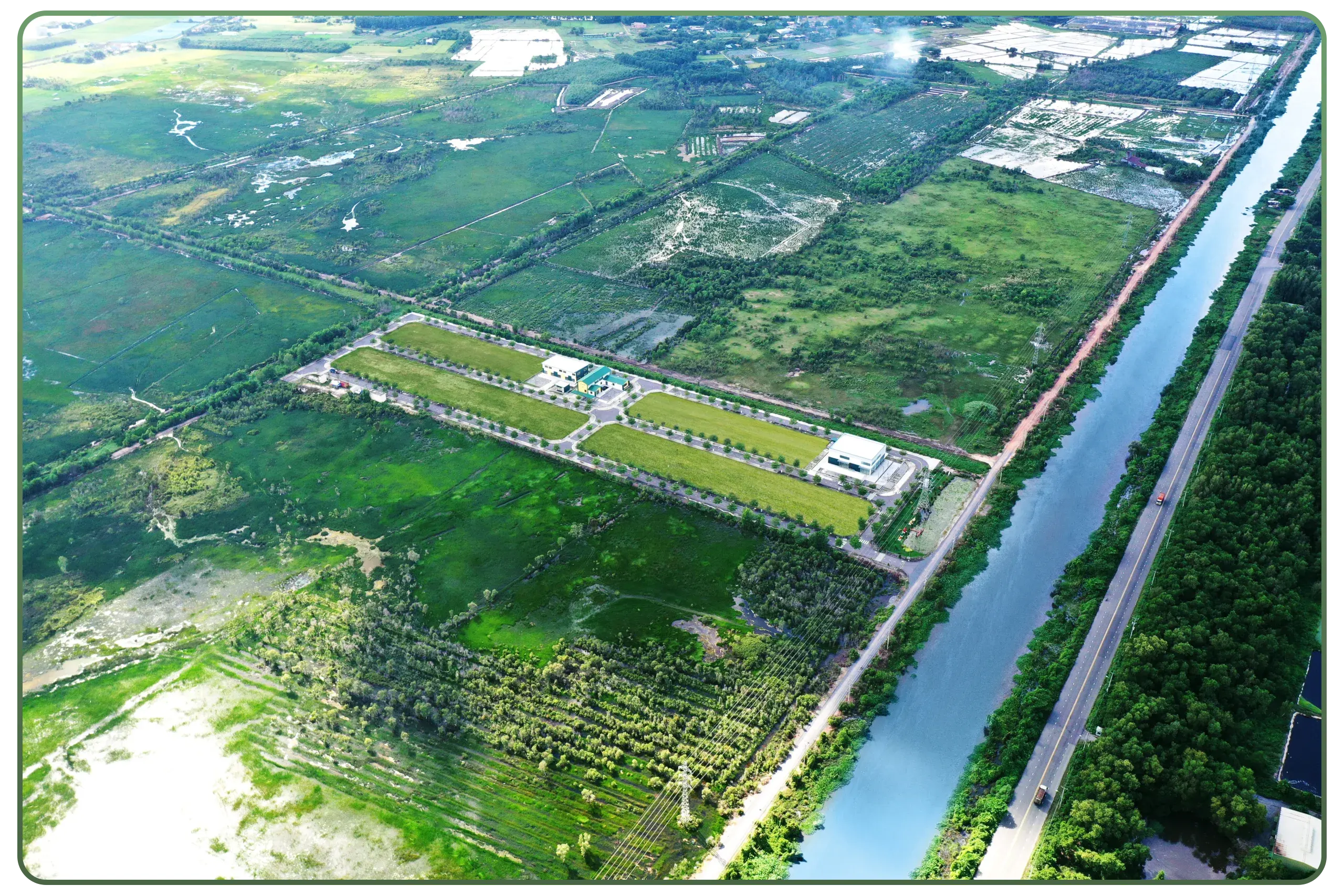 Hình ảnh thực tế dự án Đức Hòa Central